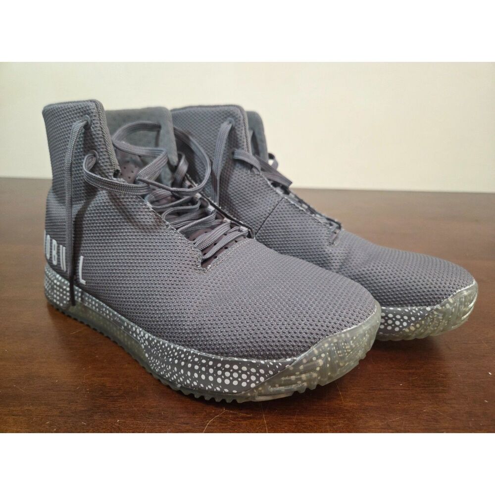 NOBULL High‑Top Trainer Gray Mesh Men’s Size 11 Athletic Shoes Minimalist Gym